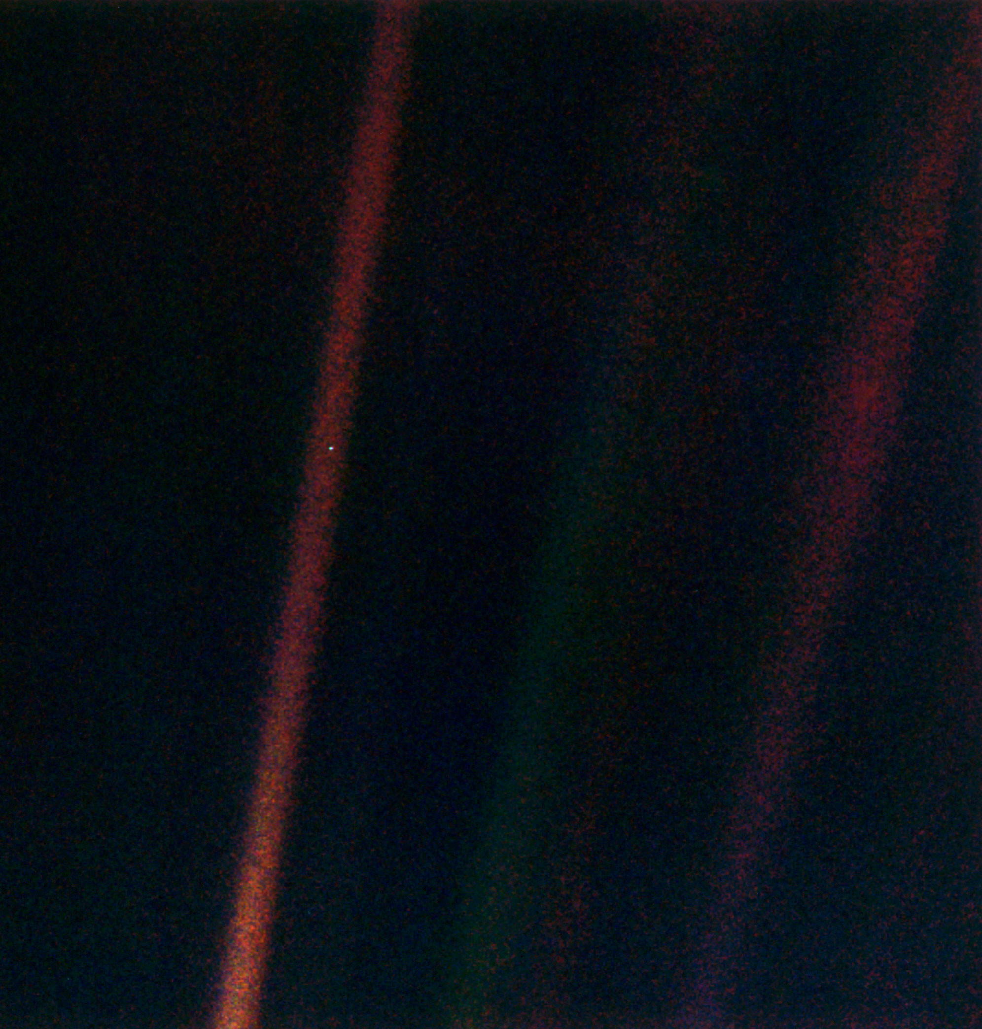 Pale Blue Dot By Voyager The Most Profound And Defining