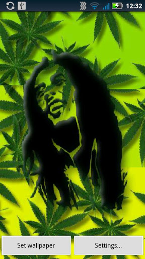Bob Marley Weed Live Wallpaper Android Apps Games On Brothersoft