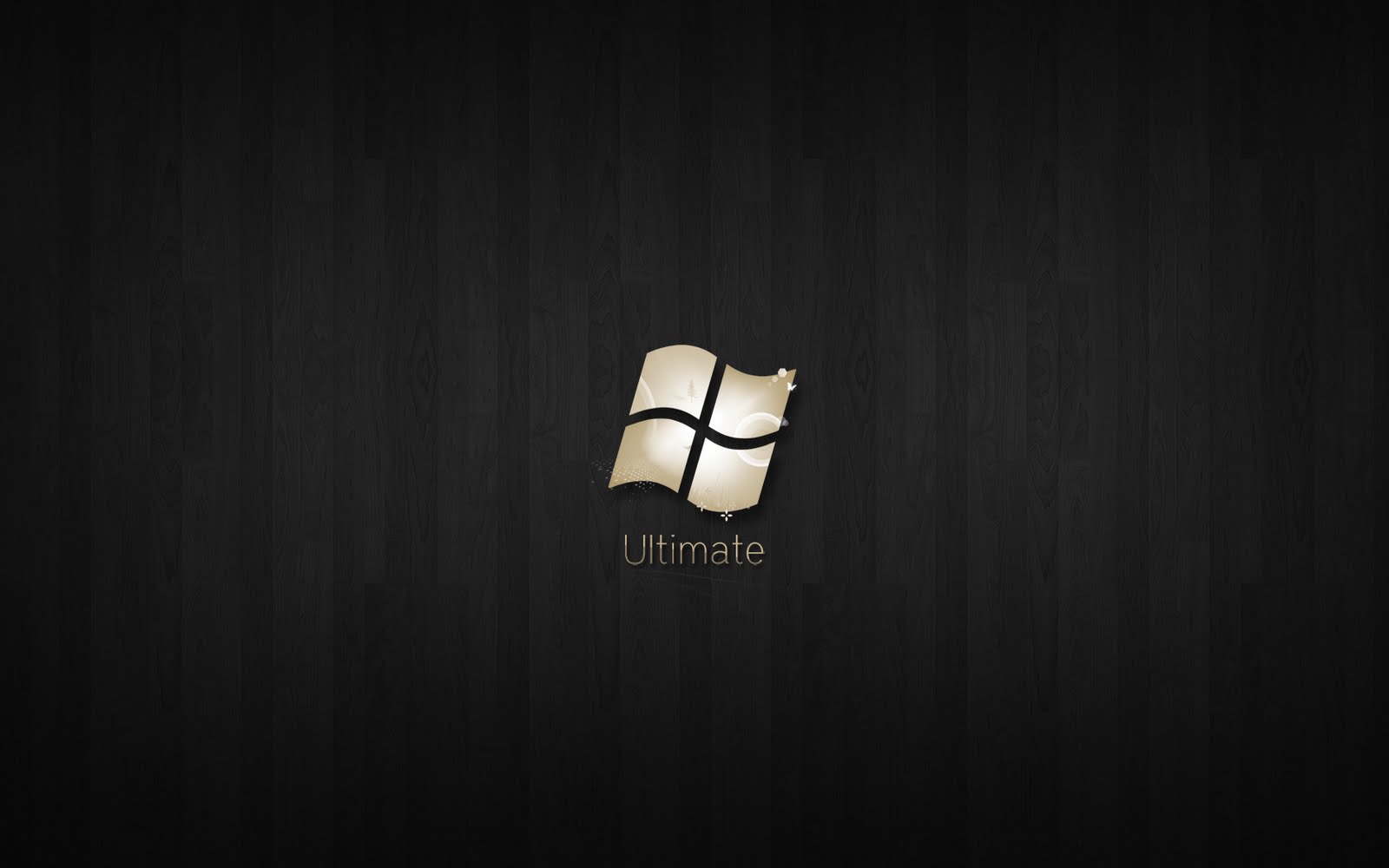 Windows Ultimate Black Edition High Definition Wallpaper