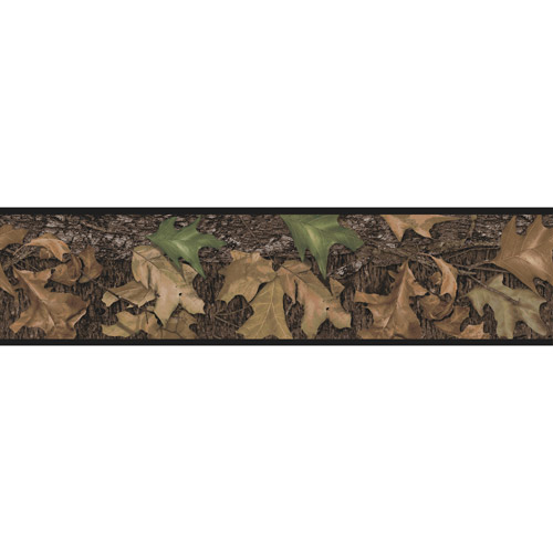 RoomMates Mossy Oak Camouflage Peel and Stick Border   Walmartcom