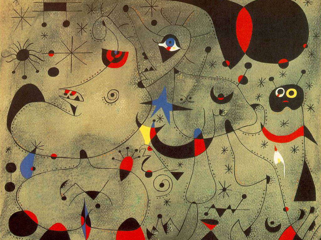 My Wallpaper Artistic Joan Miro Nocturne