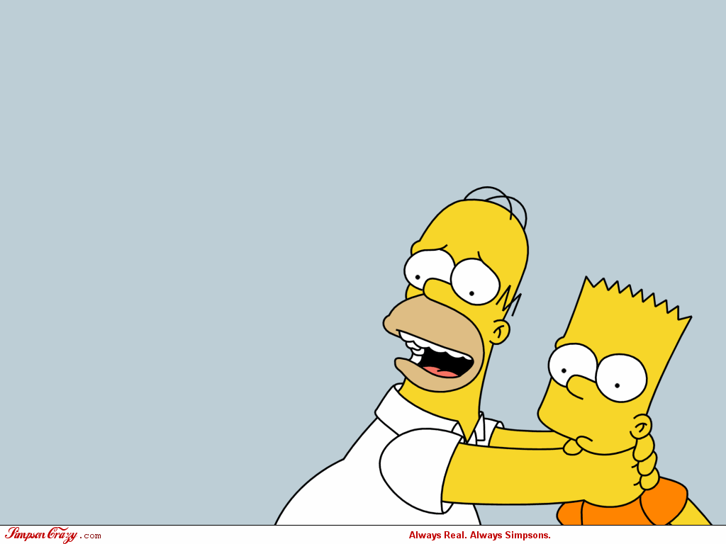 The Simpsons wallpapers Simpsons Crazy 1024x768