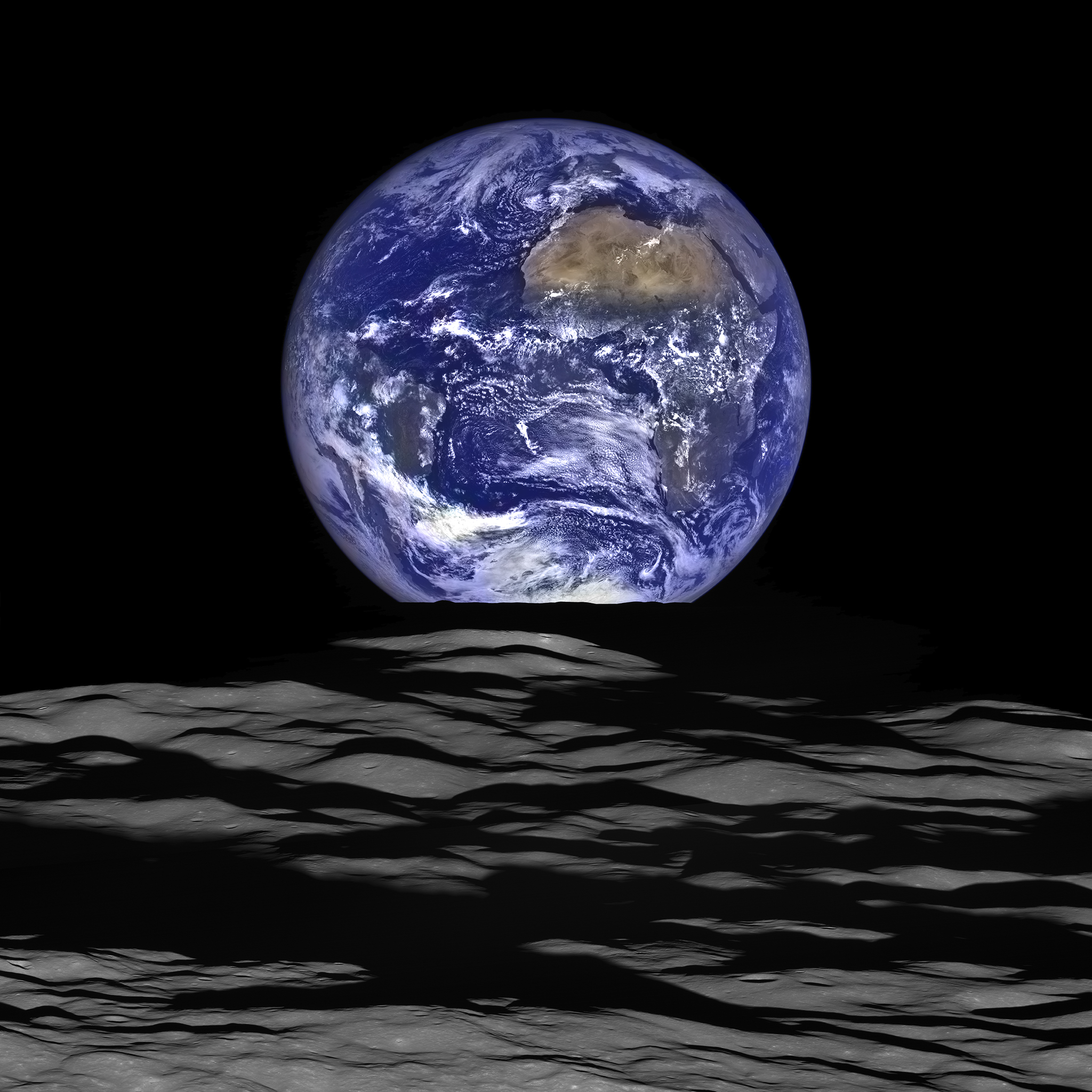 Nasa Releases New High Res Earthrise Image