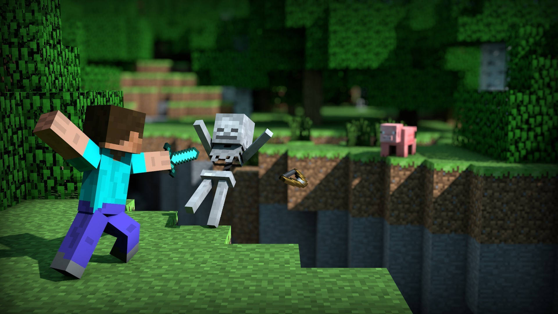 Minecraft Steve Wallpaper