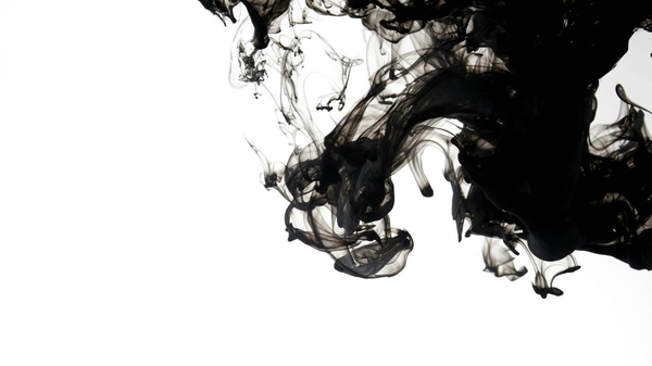 Black Abstract Smoke Monochrome Wallpaper