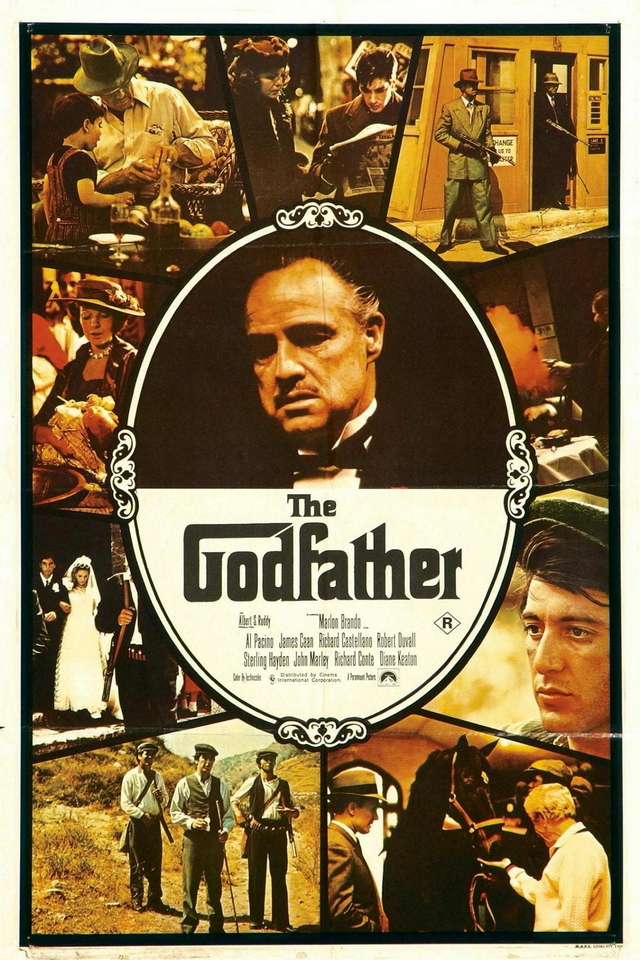 Category A Movie A Day  Film posters art The godfather wallpaper The  godfather