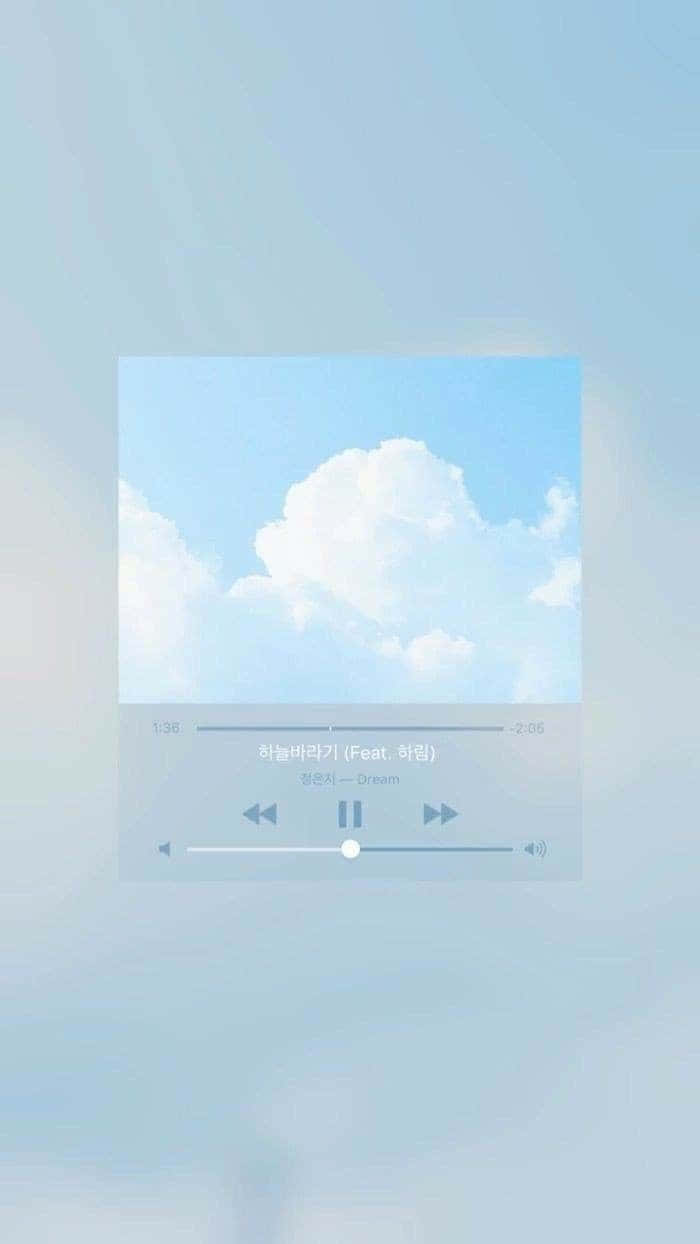 Pastel Blue Aesthetic iPhone Wallpaper