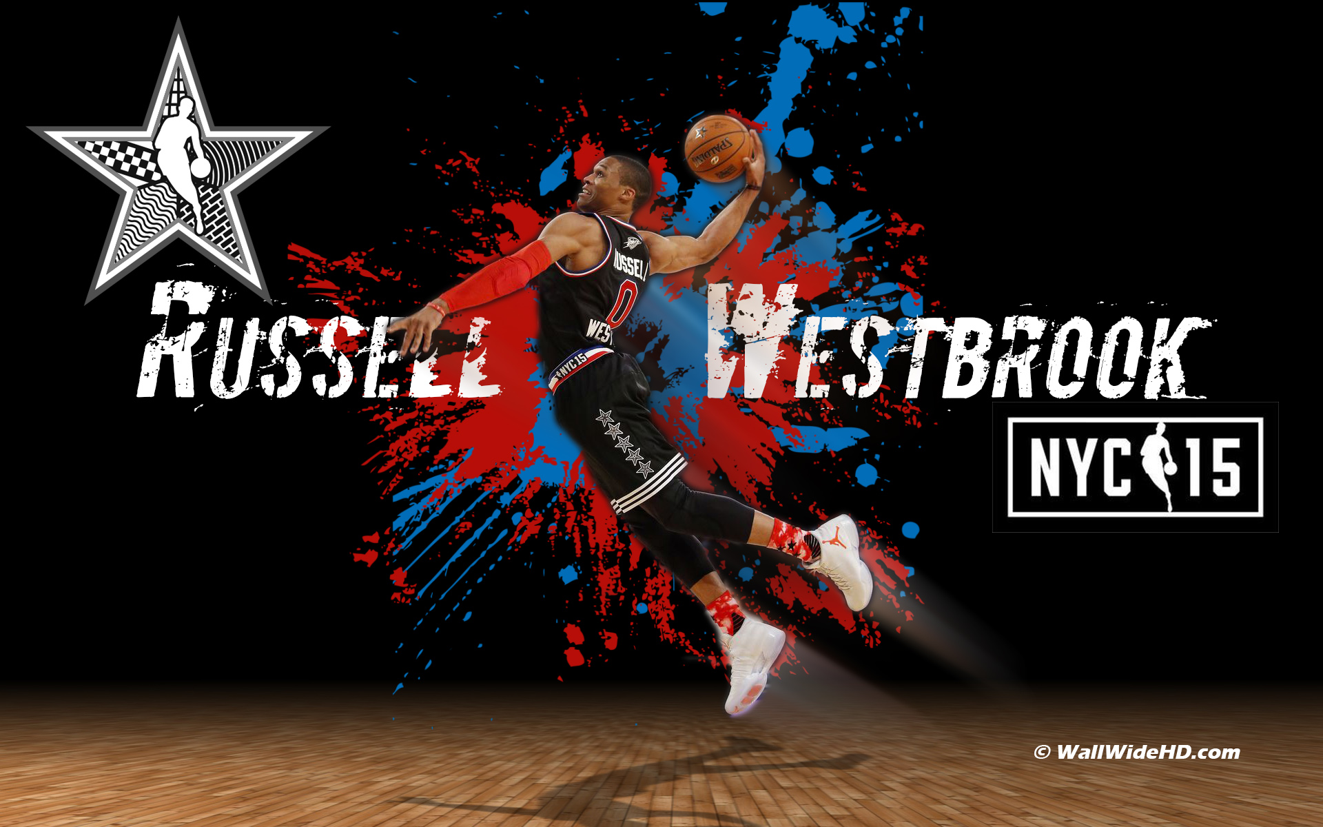 Russell Westbrook Nba All Star Game Mvp Wallpaper