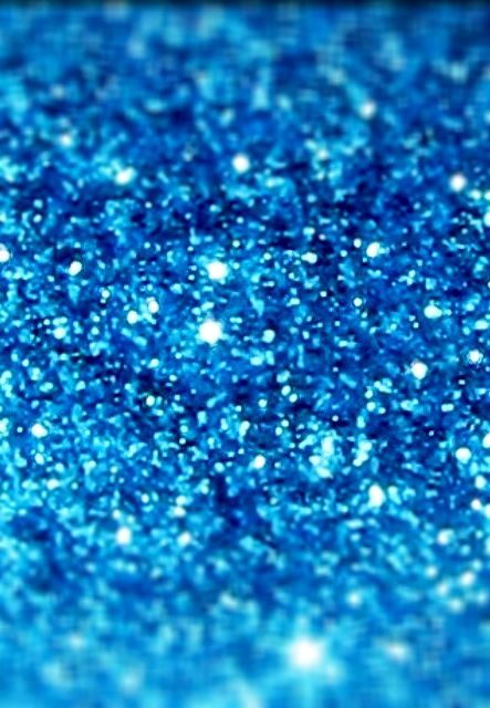 Blue Glitter Wallpaper iPhone