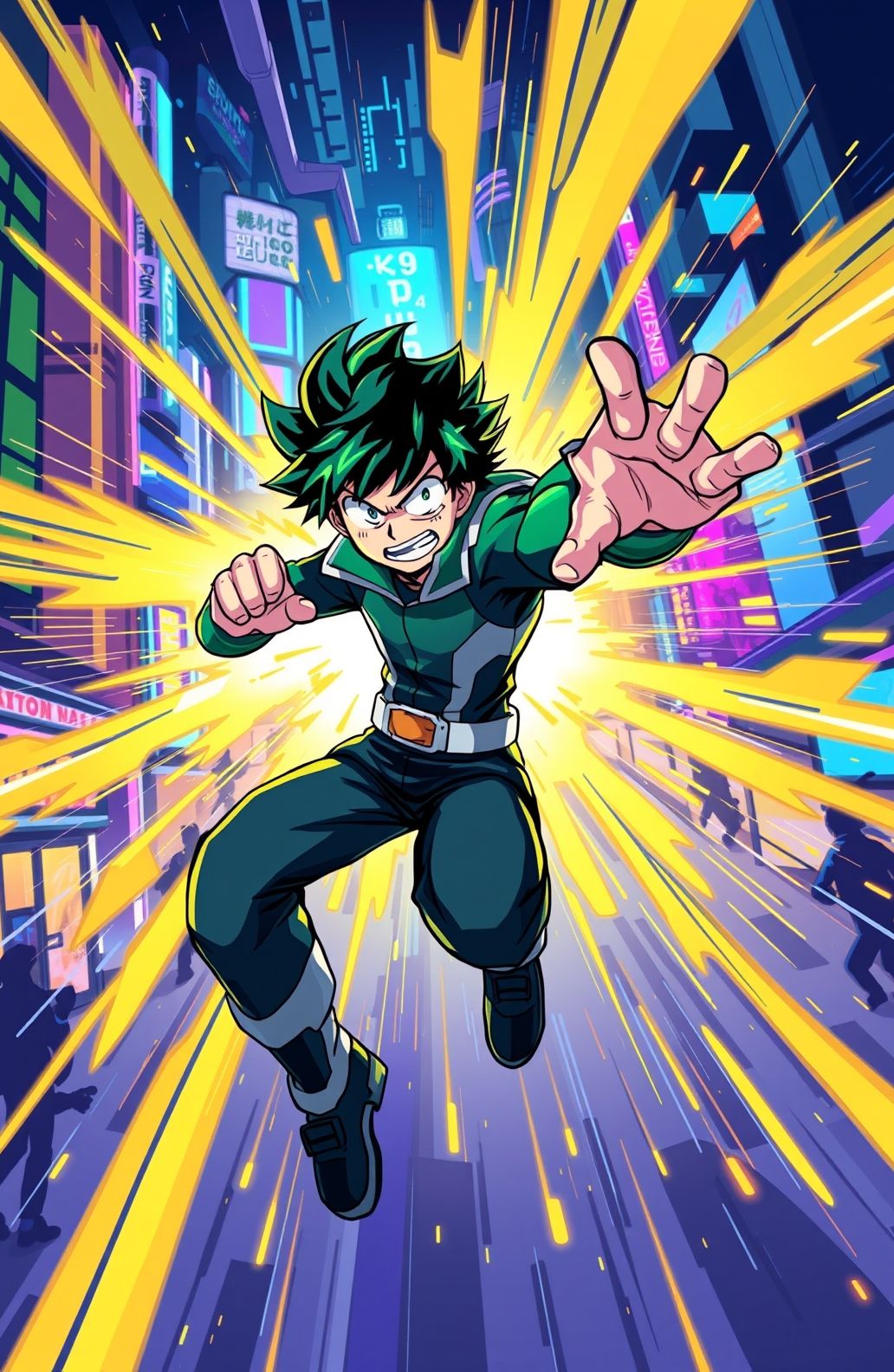 Cool Deku Anime Wallpaper