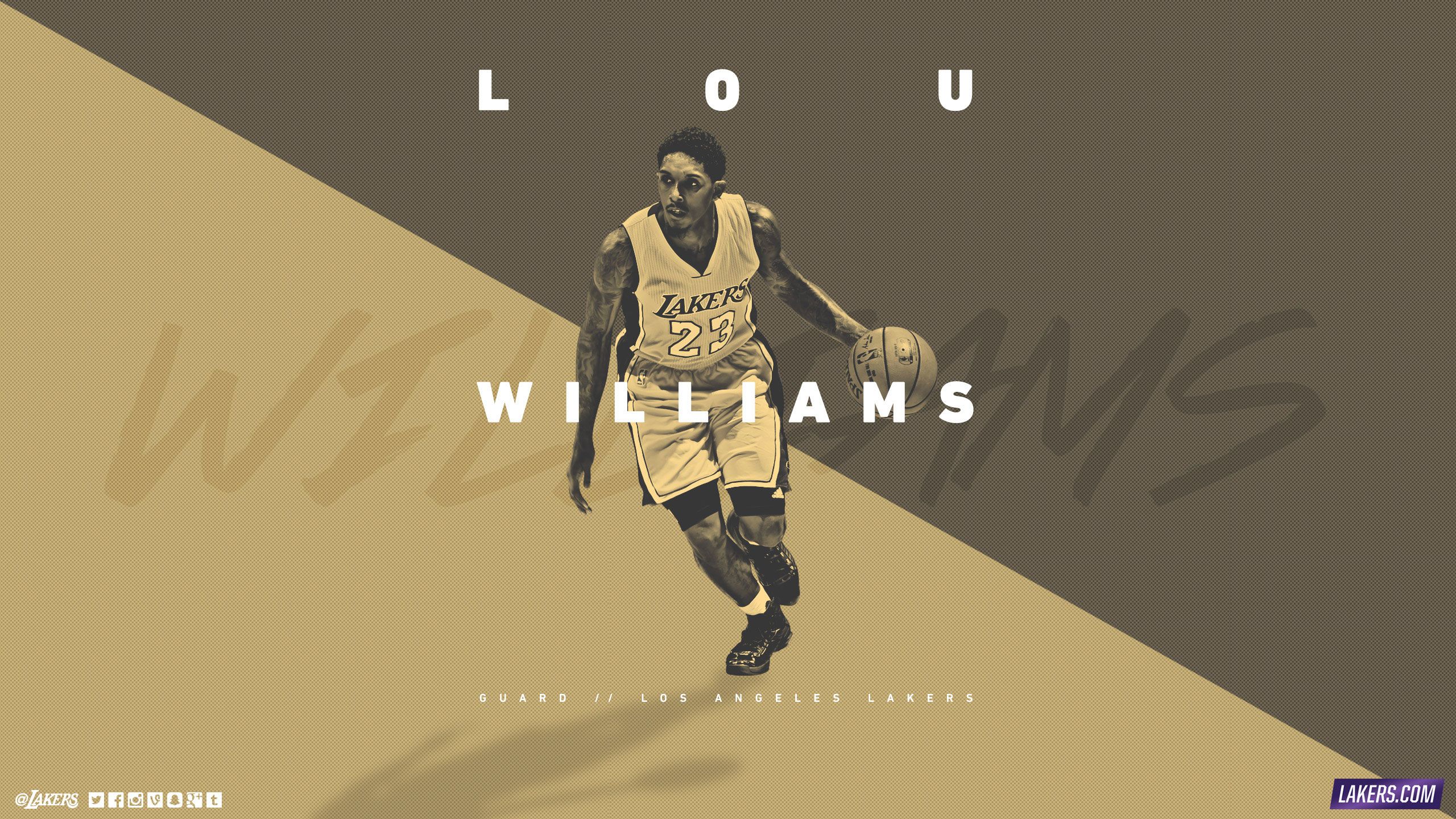 Lou Williams Lakers Wallpaper La