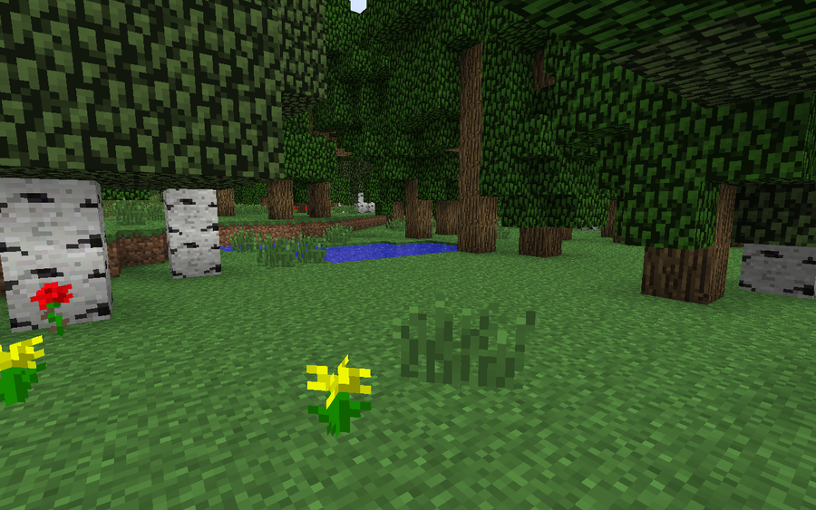 Minecraft Background Forest By Michael3216