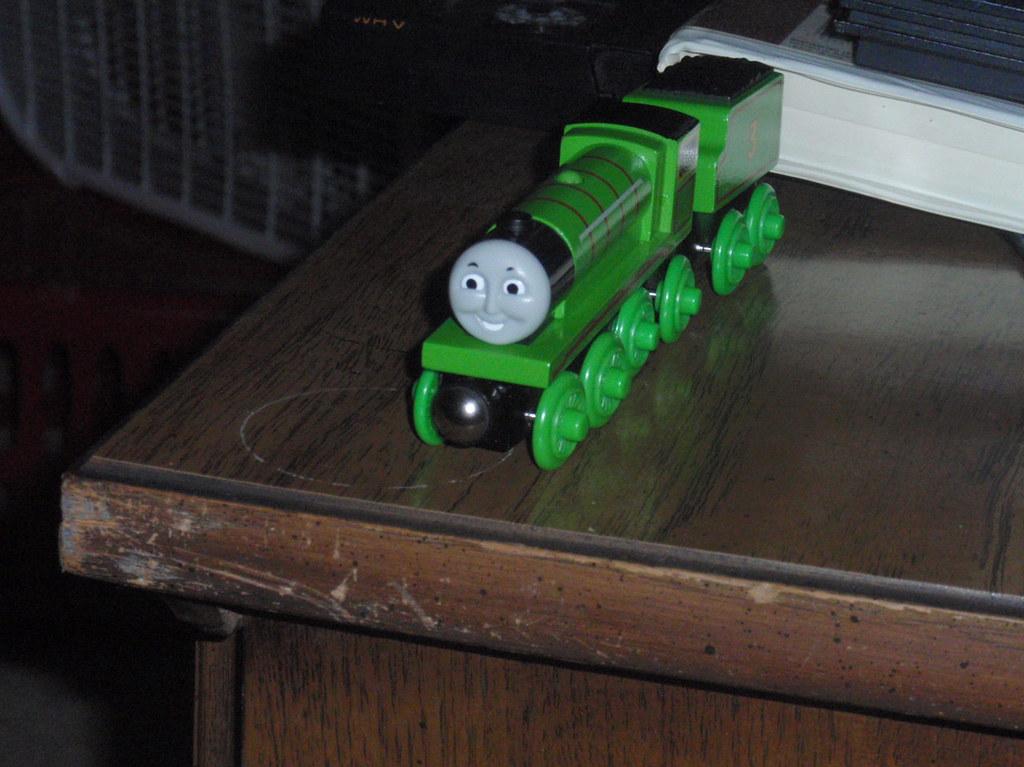 Thomas Wooden Railway Henry The Green Engine