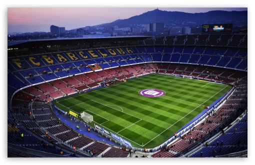 Camp Nou In Barcelona Spain Wallpaper