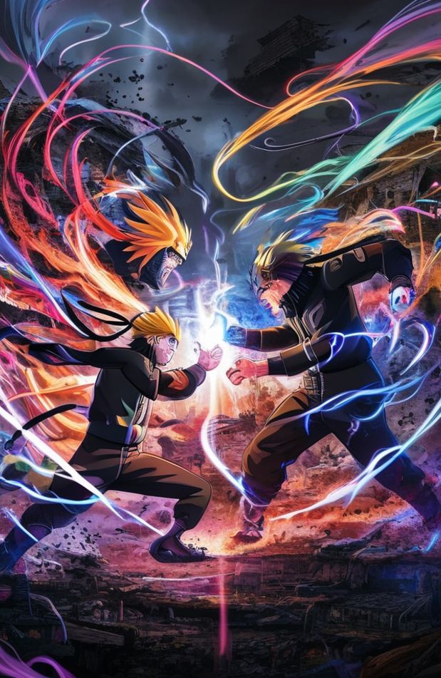 Naruto Vs Pain Wallpaper
