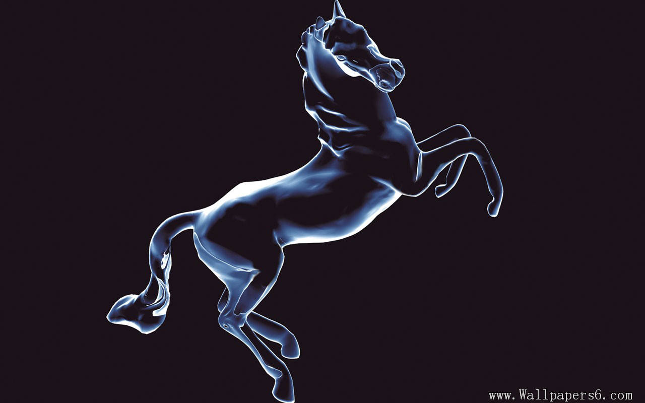 World Horse 3d Digital Art Wallpaper