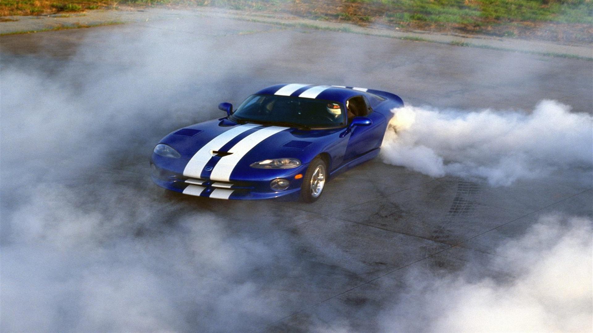 Dodge Viper Burnout Drifting Wallpaper 1080p HD High Resolution