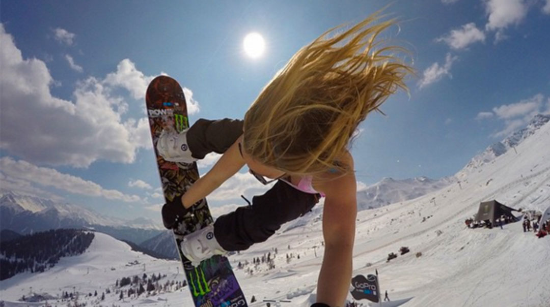 Jamie Anderson Is Selling Her Hair On The Inter