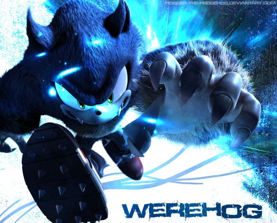 Sonic The Werehog Wallpaper Fusion By