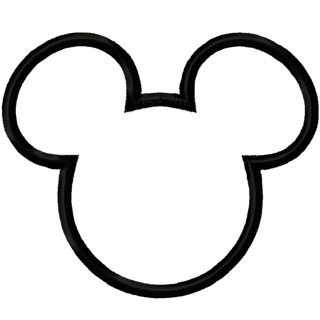 How To Draw Mickey Mouse Face Ears Picture