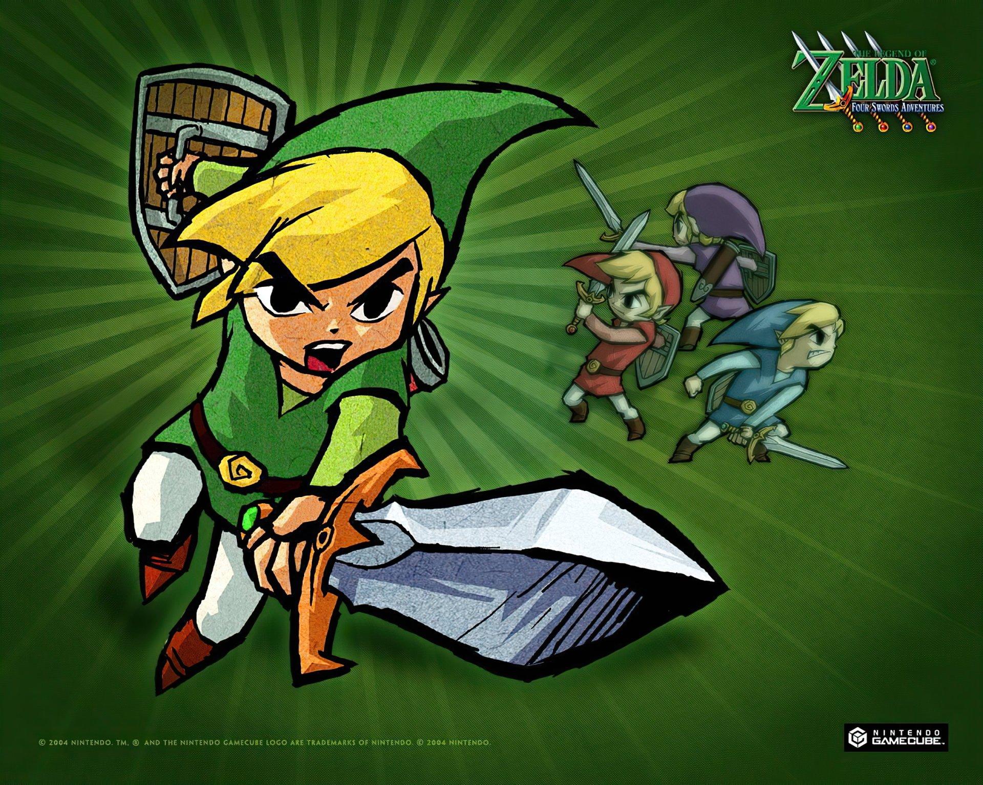 The Legend of Zelda Four Swords Adventures HD Wallpapers and