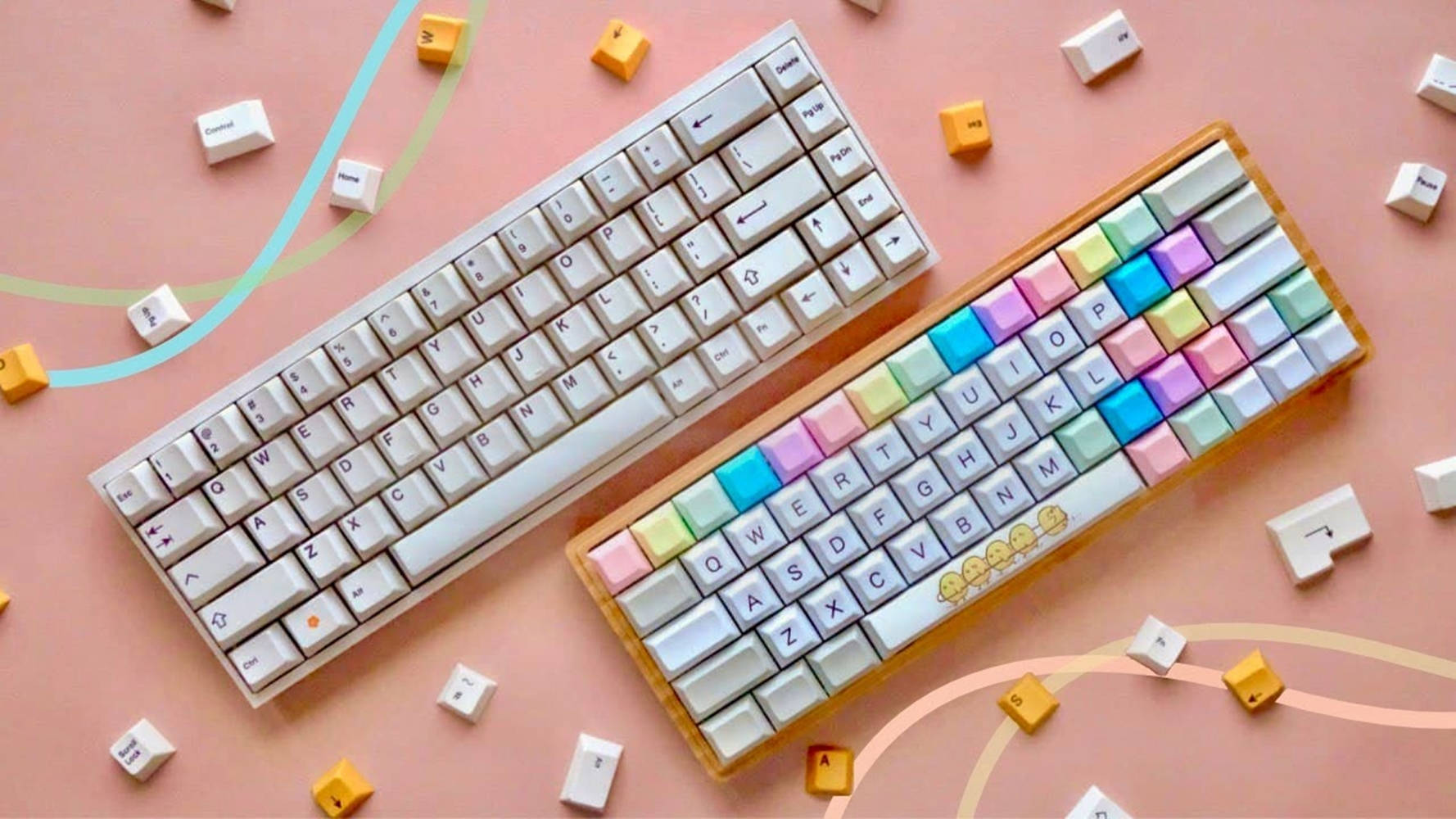 Keyboard Aesthetic Wallpaper