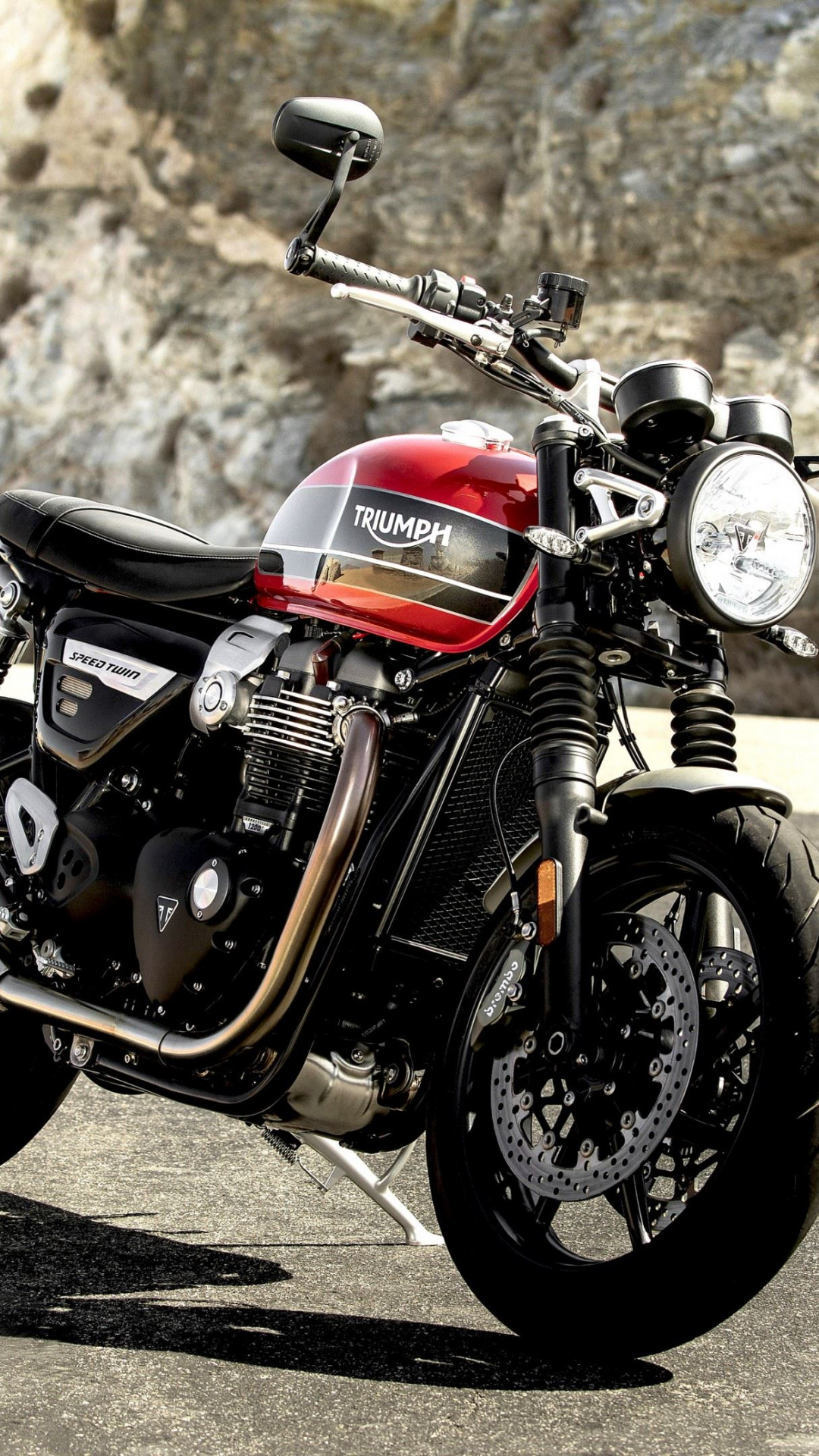 Wallpaper Triumph Speed Twin