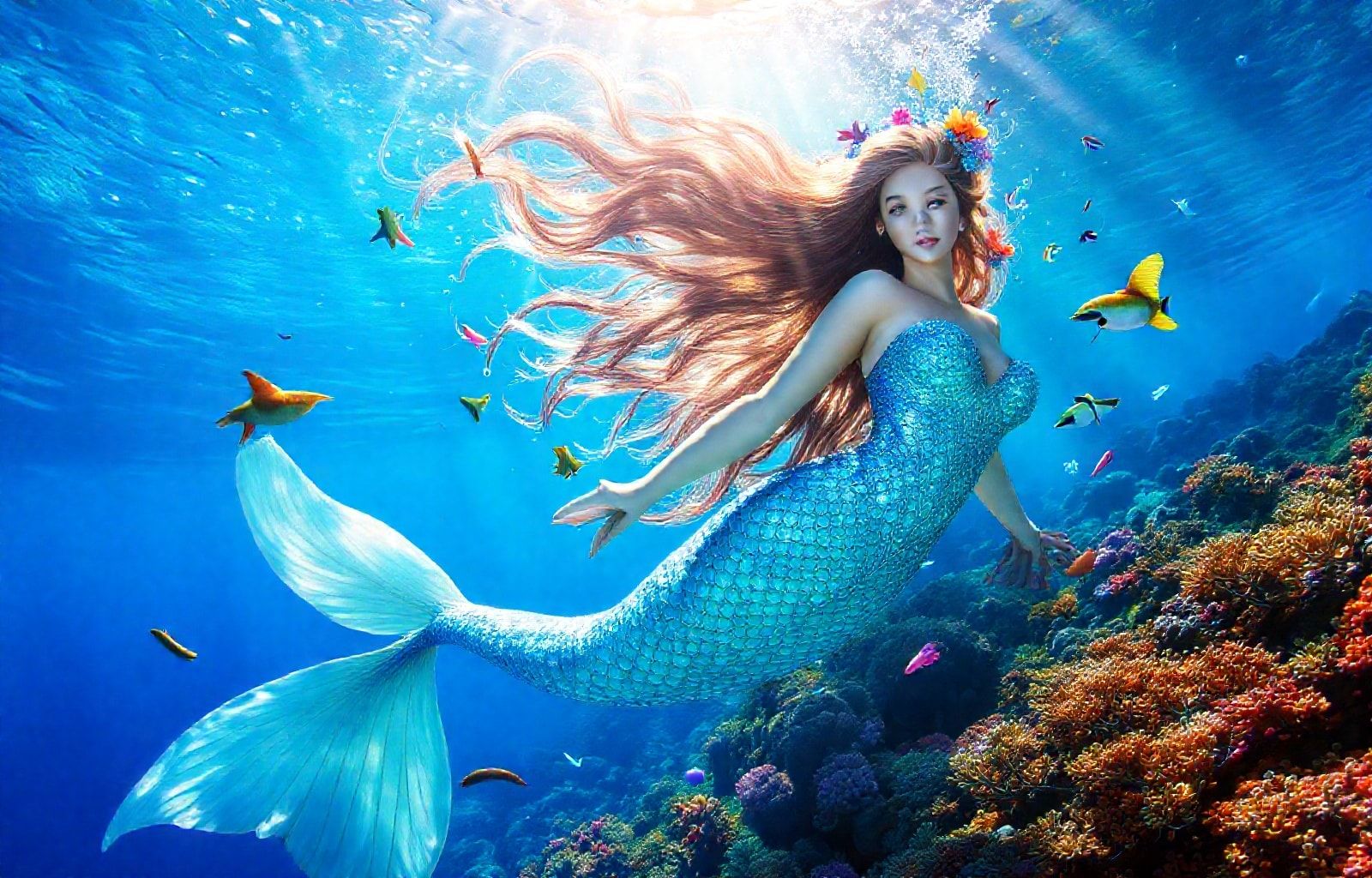 Real Mermaid Wallpaper