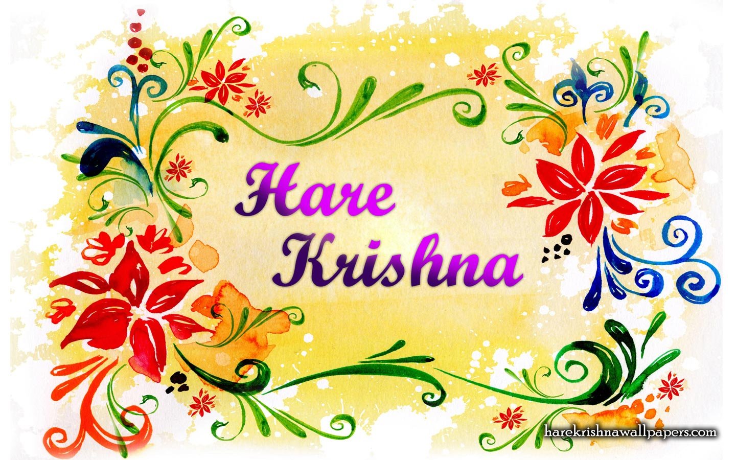 Hare Rama Hare Krishna Wallpaper for Desktop