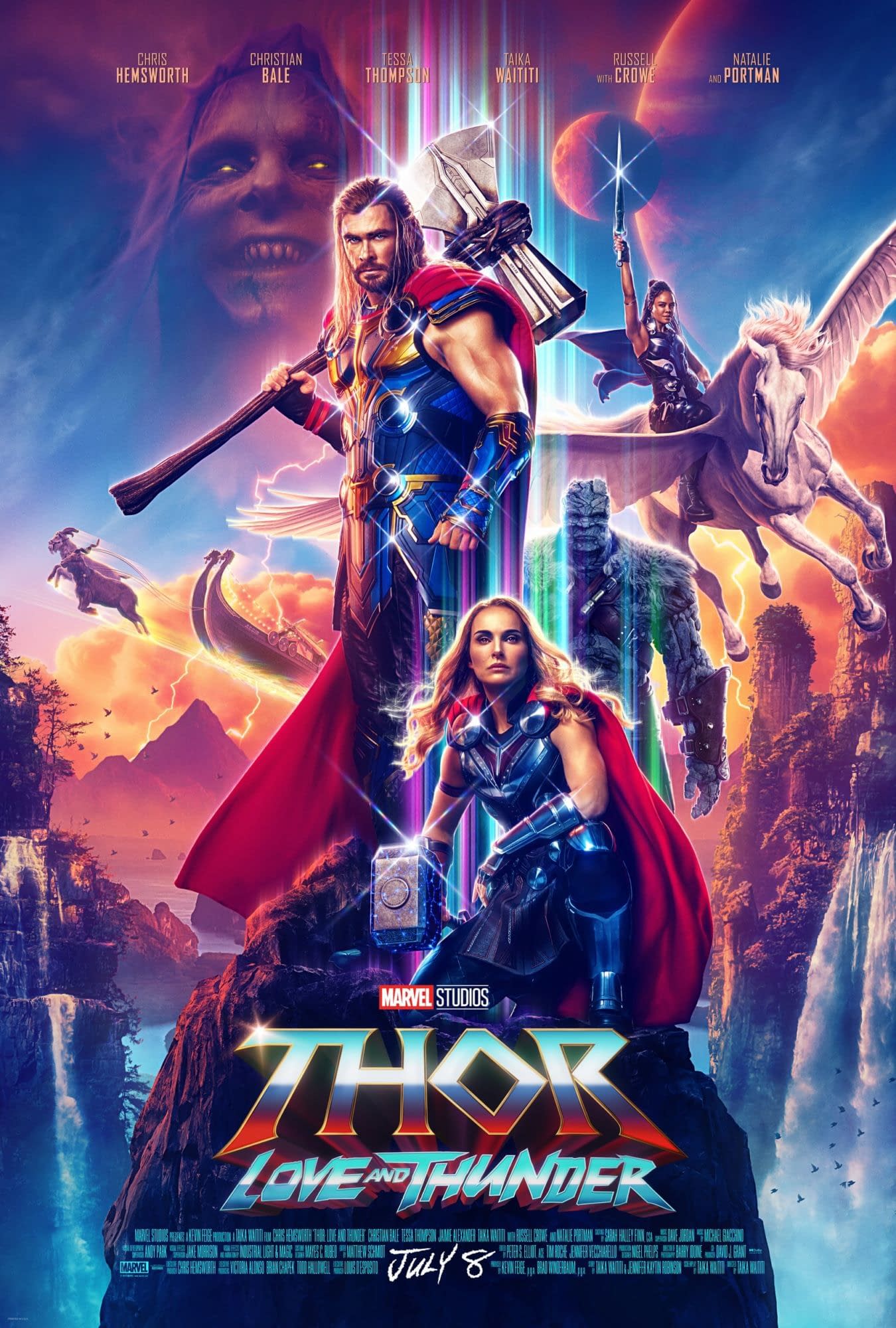 Thor Love And Thunder Re Weirdly Restrained Lacking Emotion