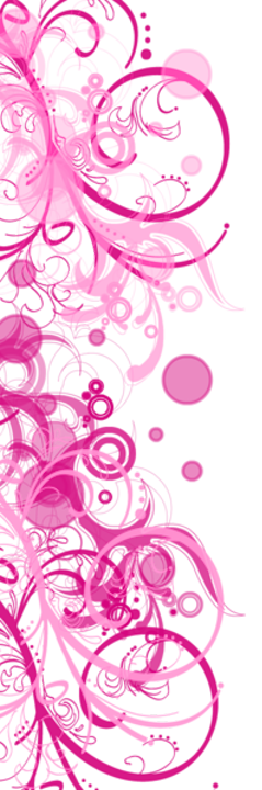 Pink Swirls Background Themes