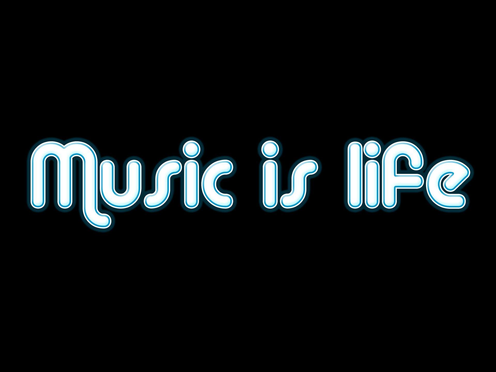Music Is Life Wallpaper