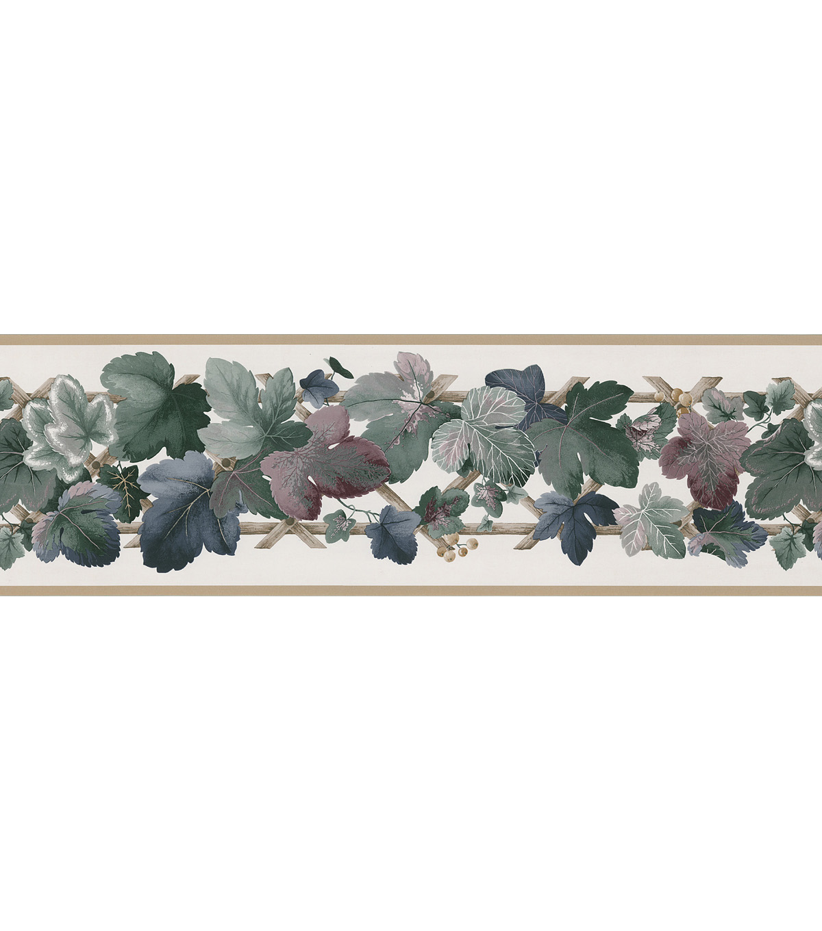 Free download Details about Green Vine WallPaper Border Ivy Leaves