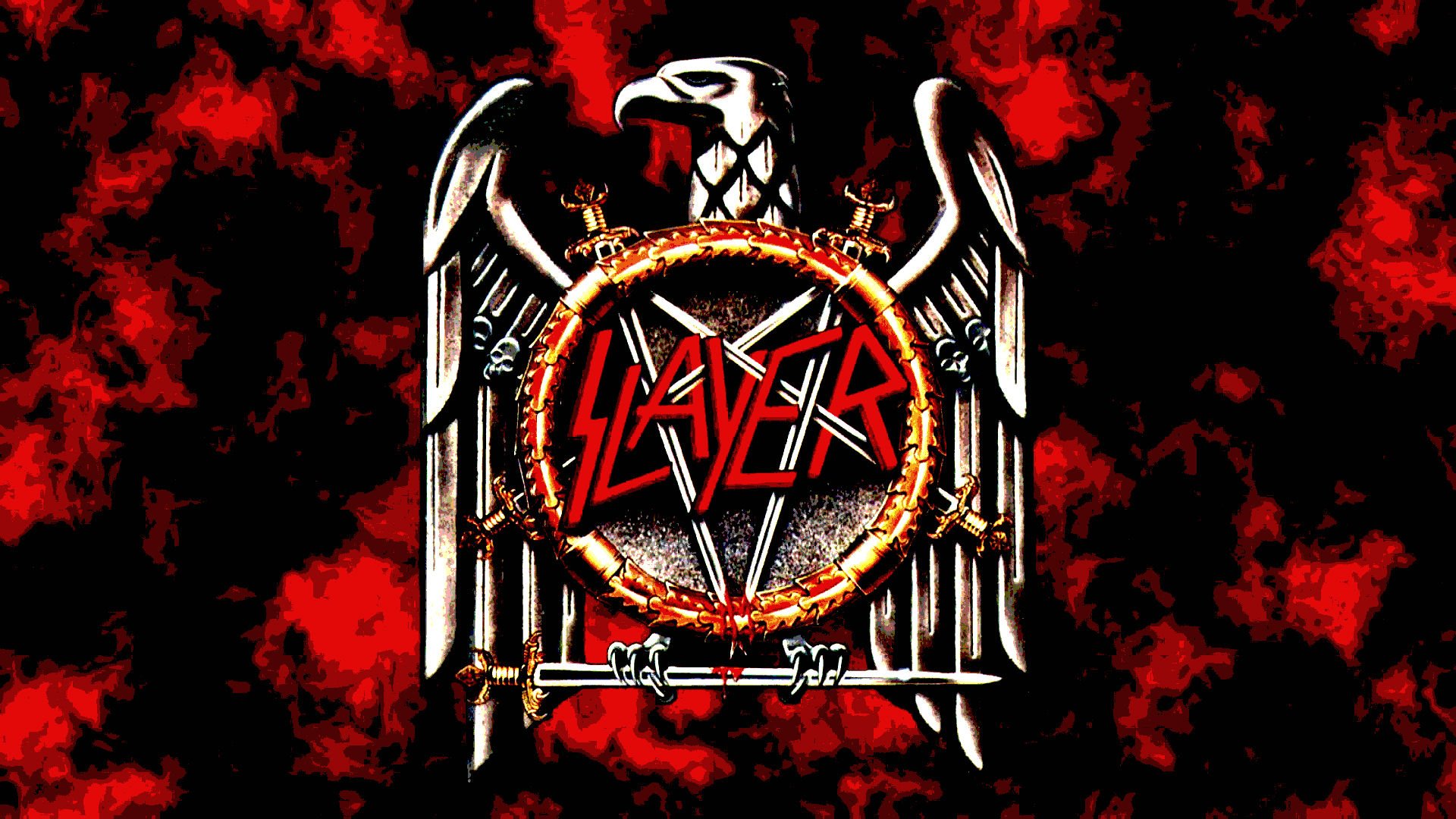 Slayer Death Metal Heavy Thrash Dark Wallpaper Background
