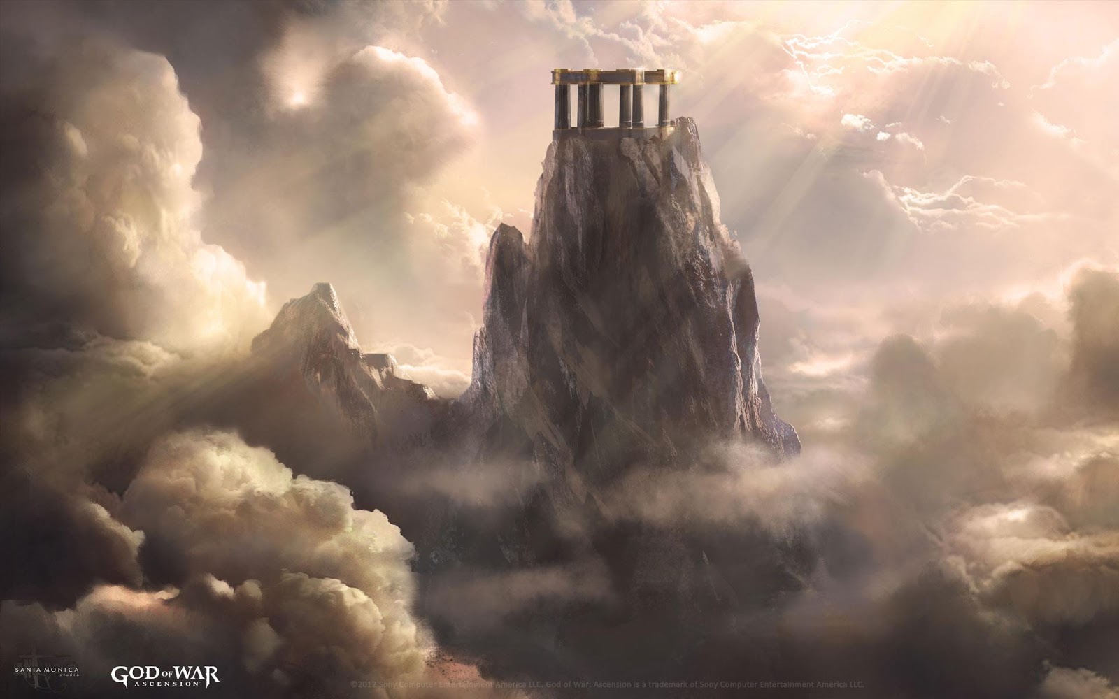 Mt Olympus God Of War Ascension Mystery Wallpaper