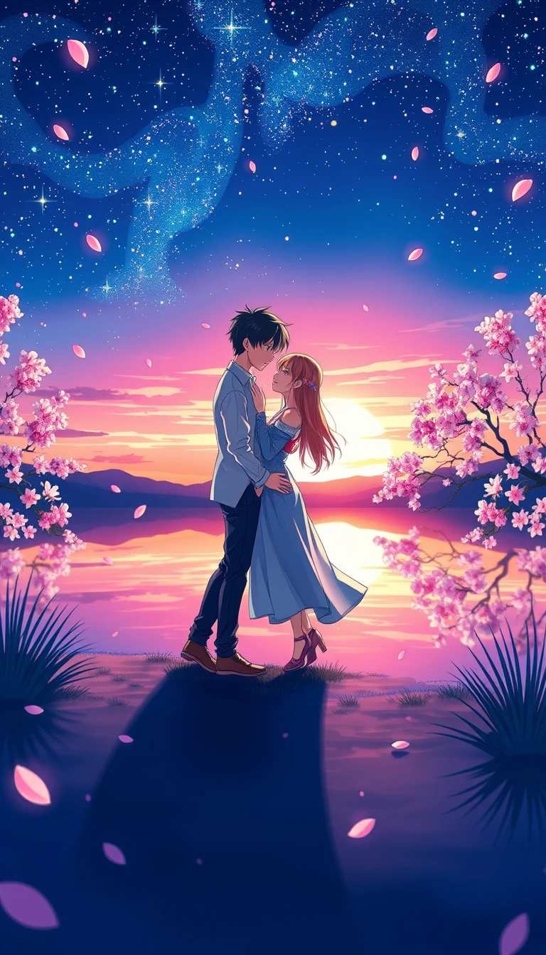 Anime Couple Mobile Wallpaper