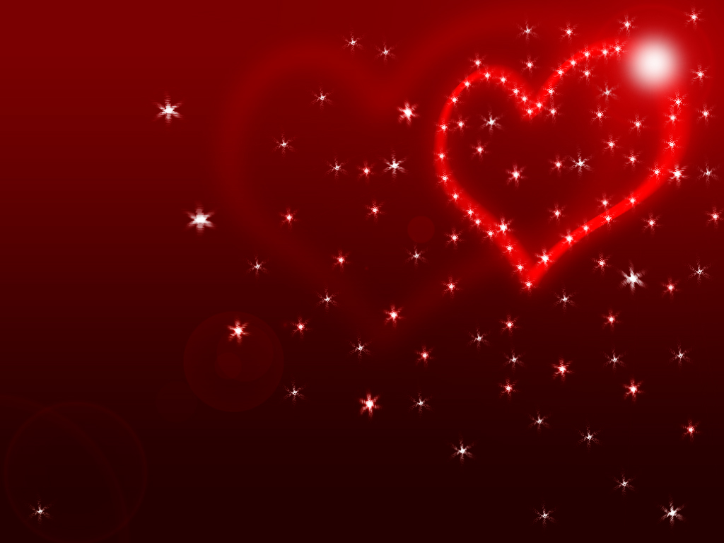 Happy Valentines Day Hearts Wallpaper 1024x768