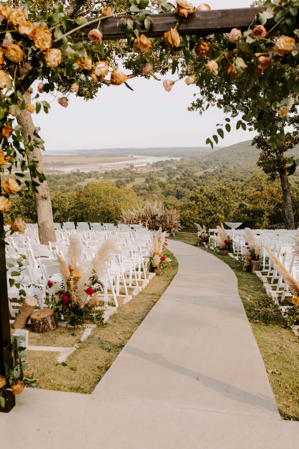 Celebrating Love With A Beautiful Wedding Aesthetic Wallpaper