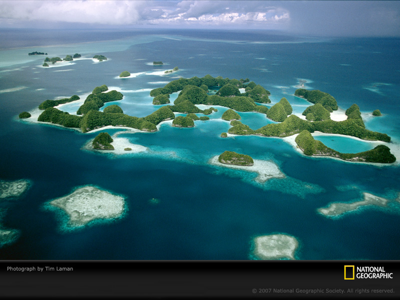 Palau Pictures Islands Aerial Photos Wallpaper National
