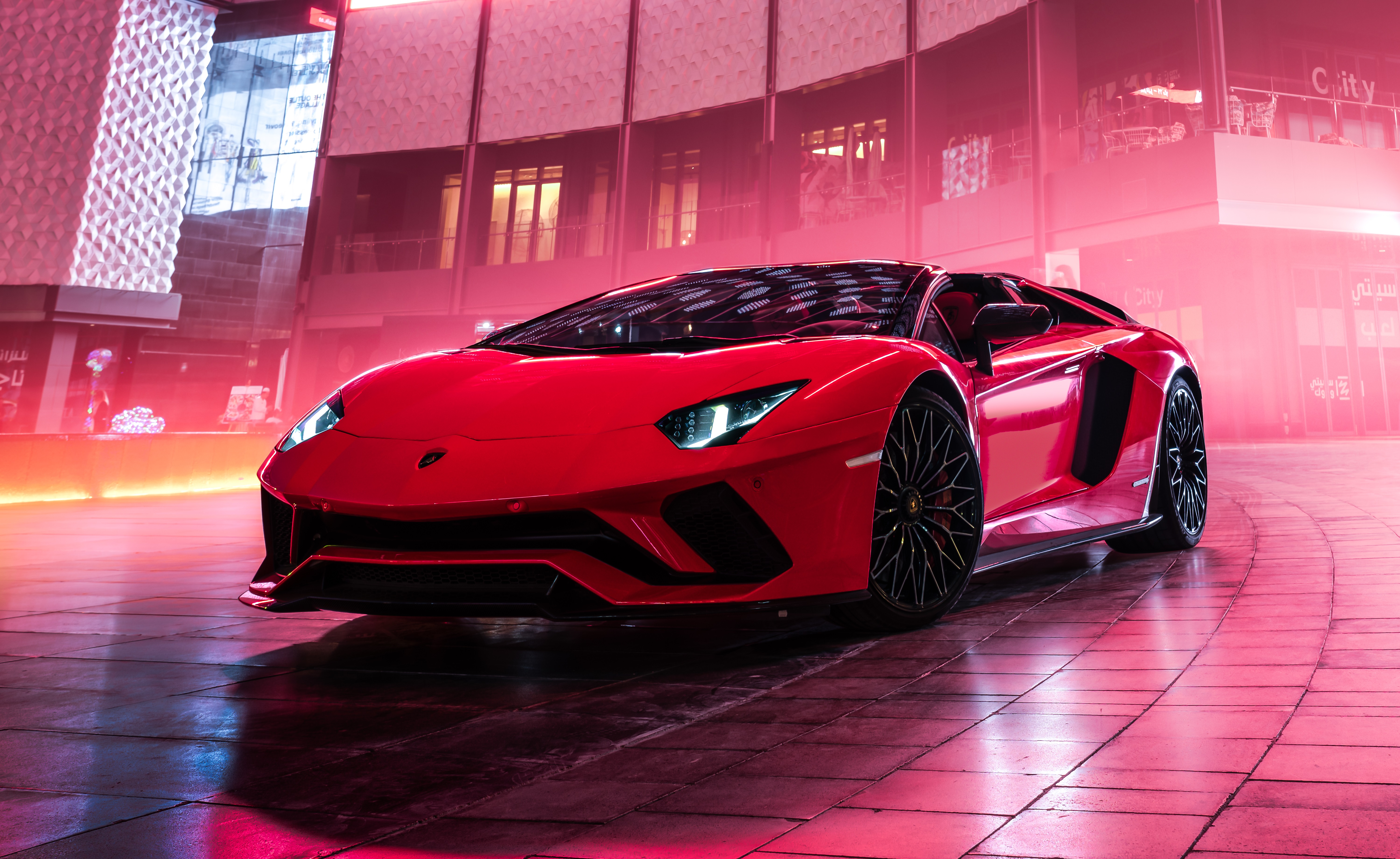 Lamborghini Aventador S Roadster 4k HD Cars Wallpaper