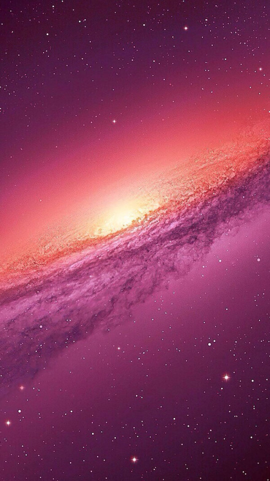 Red Spiral Galaxy Wallpaper iPhone