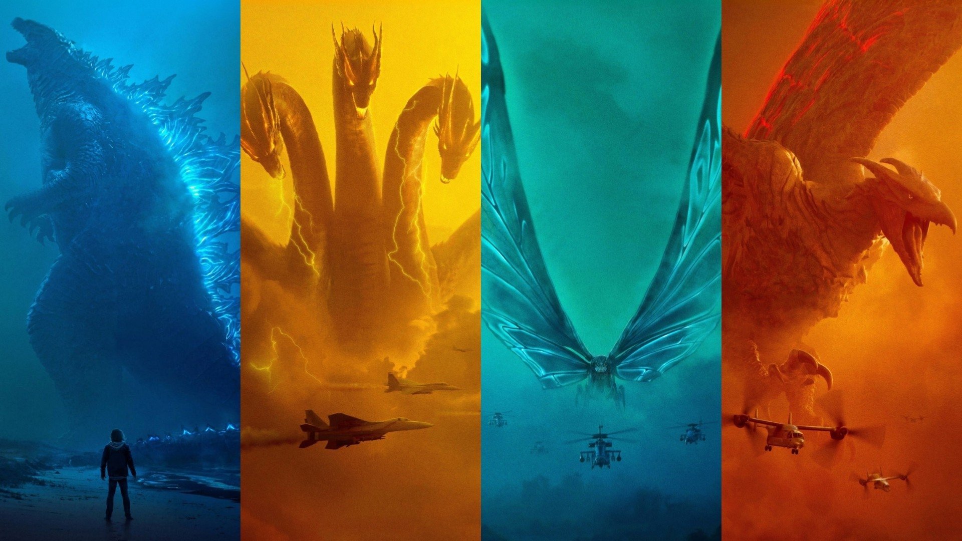 Godzilla King of the Monsters HD Wallpaper Background Image