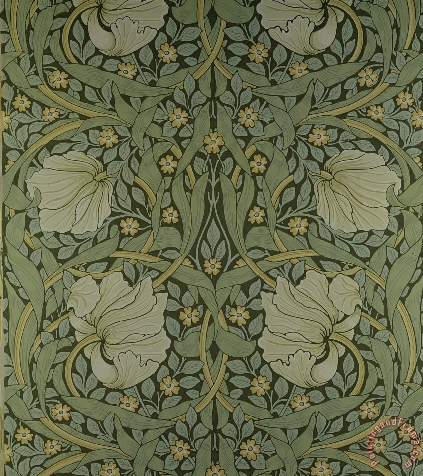 Free download Wallpaper Design painting William Morris Pimpernel ...