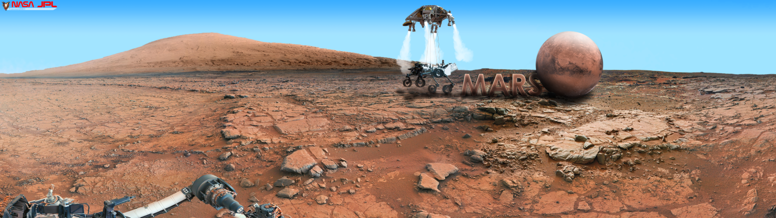 Mars Wallpaper Curiosity Rover Dual Monitor By Foxgguy2001 On