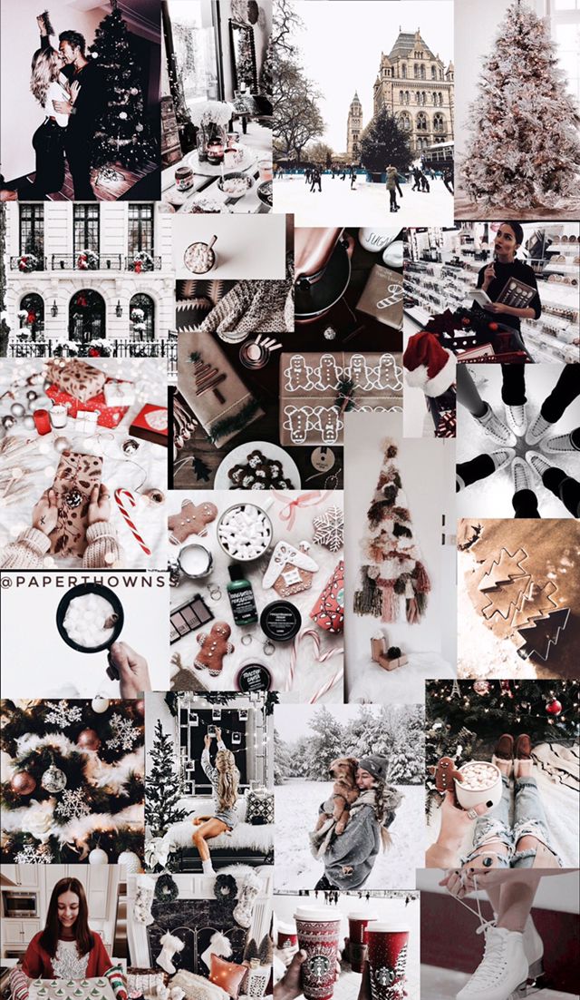 🔥 Download Christmas Collage Wallpaper By Paperthownss by @mtrevino23 ...