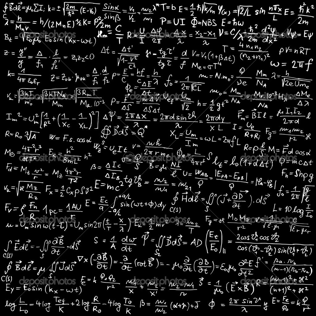 Physics Equations Wallpaper on