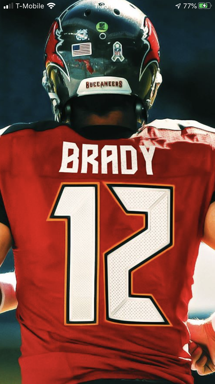 Tom Brady Nfl Goat Buccaneers Football Tampa Bay Wallpaper
