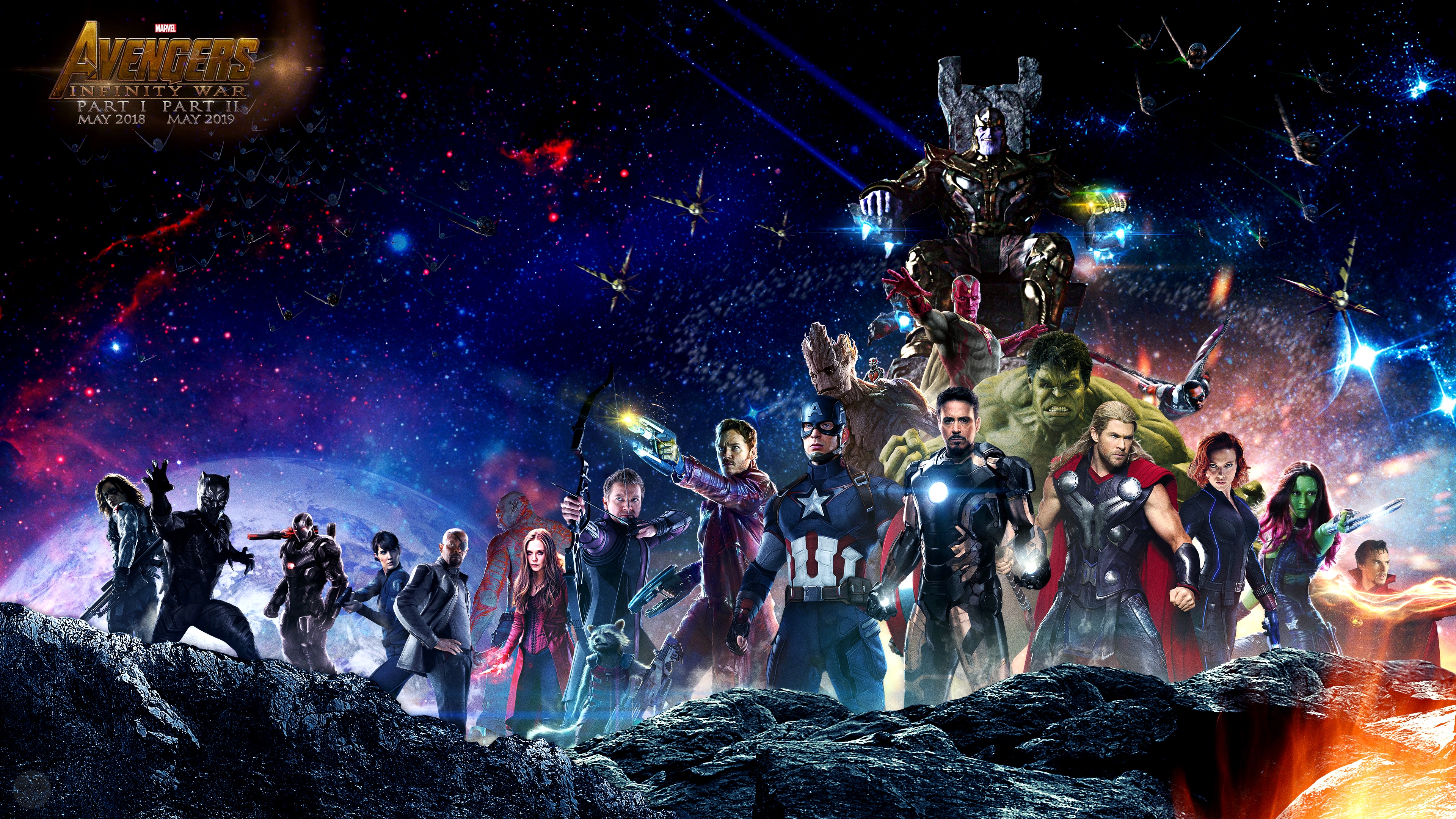 Avengers Infinity War Ps4wallpaper