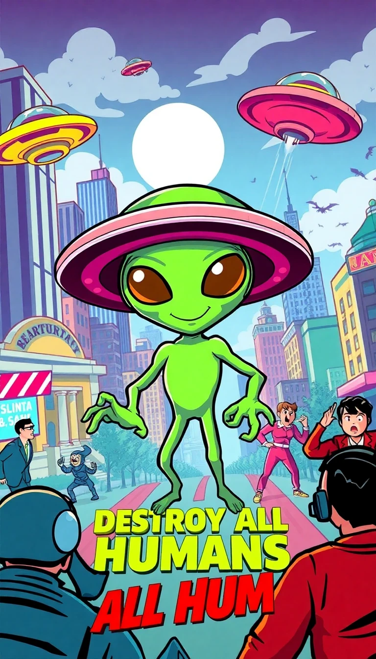 Destroy All Humans Wallpaper