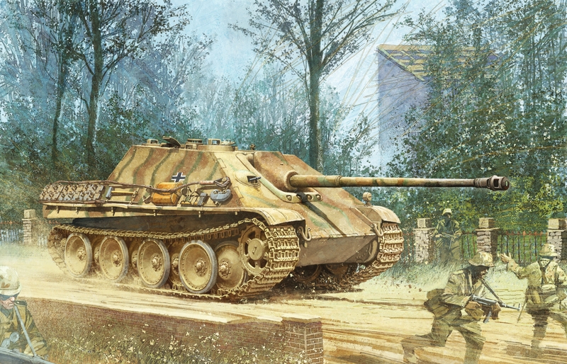 War Tanks World Ii Wehrmacht Tank Destroyers Military Art